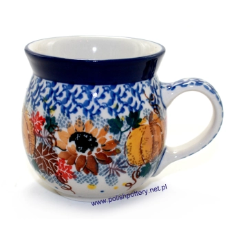 Kubek czeski beczułka 0,22L dek. U4741X Dynie